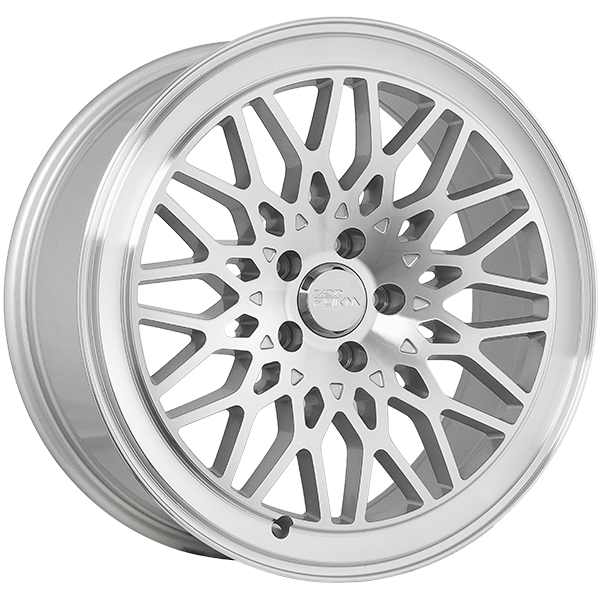 720 Form FF21 19x8.5 5x114.3 Argent - Façade machinée