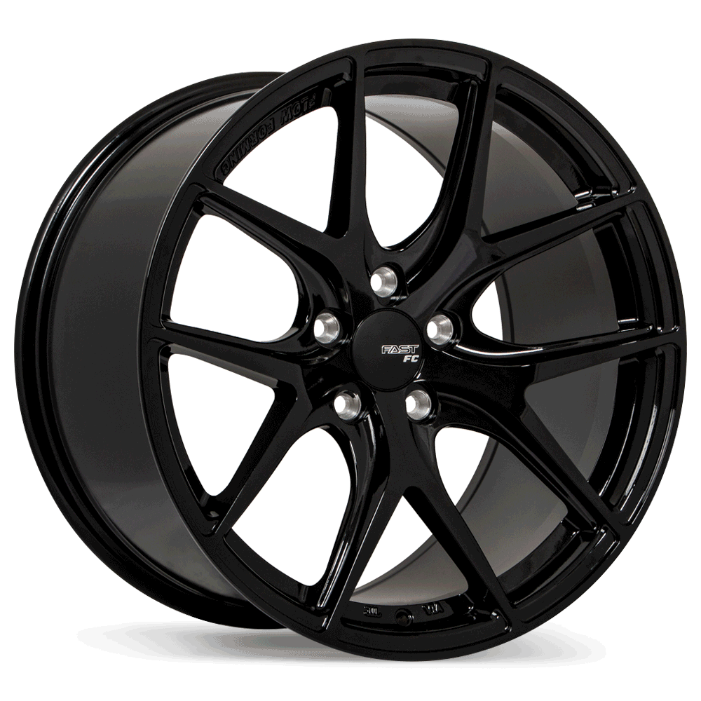 Fast Wheels FC04 19x9.5" 5x115 Metallic Black