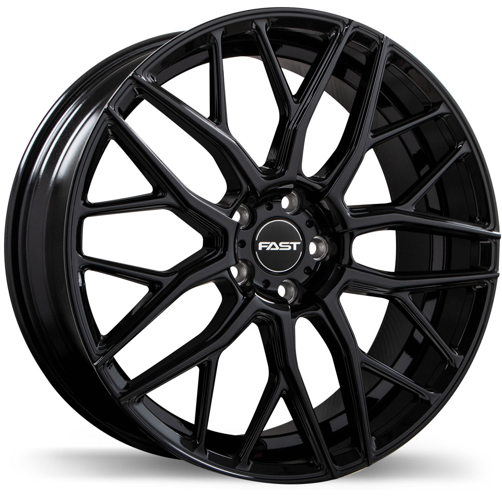 Fast Wheels Vybz 18x8.0" 5x112 Gloss Black