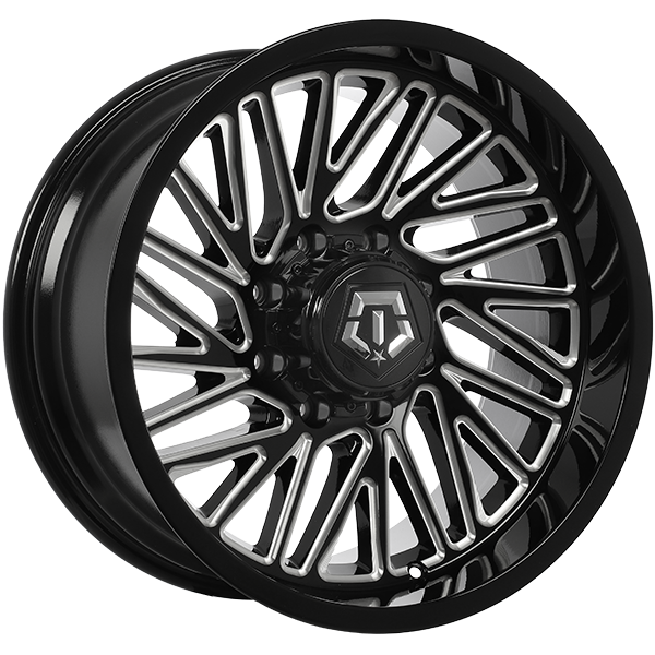 TIS Wheels 553 20x10.0 20x10.0/8x170 Noir lustré - Rebord usiné