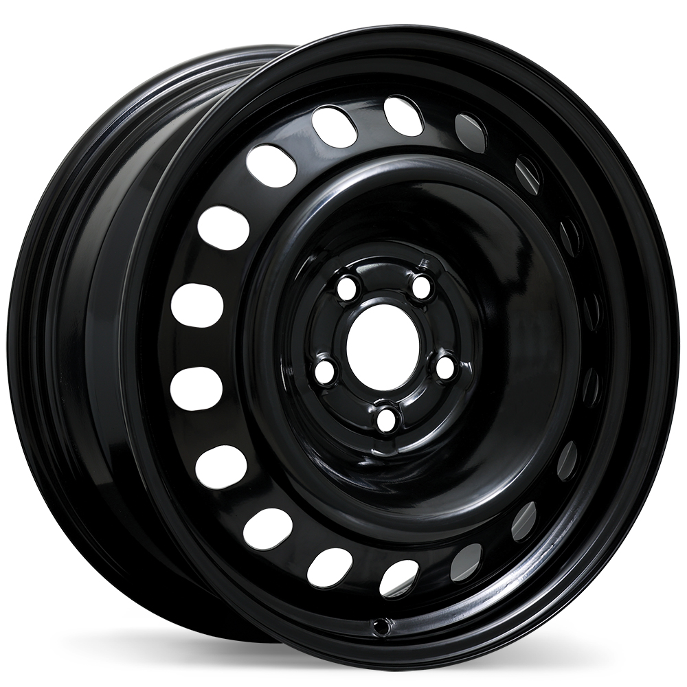 Steel / Acier Traditional / Traditionnel 17x7.0" 5x108 Black