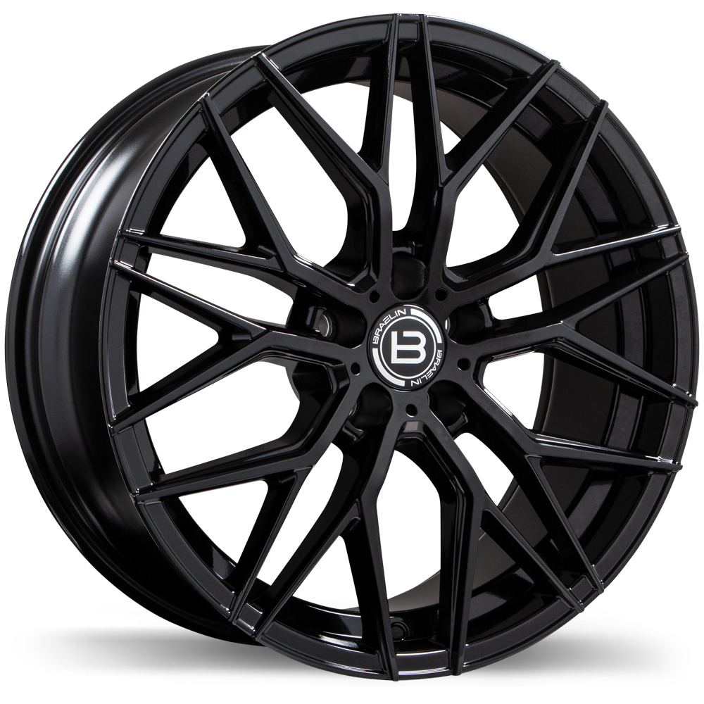 Braelin BR10 19x8.5" 5x108 Gloss Black
