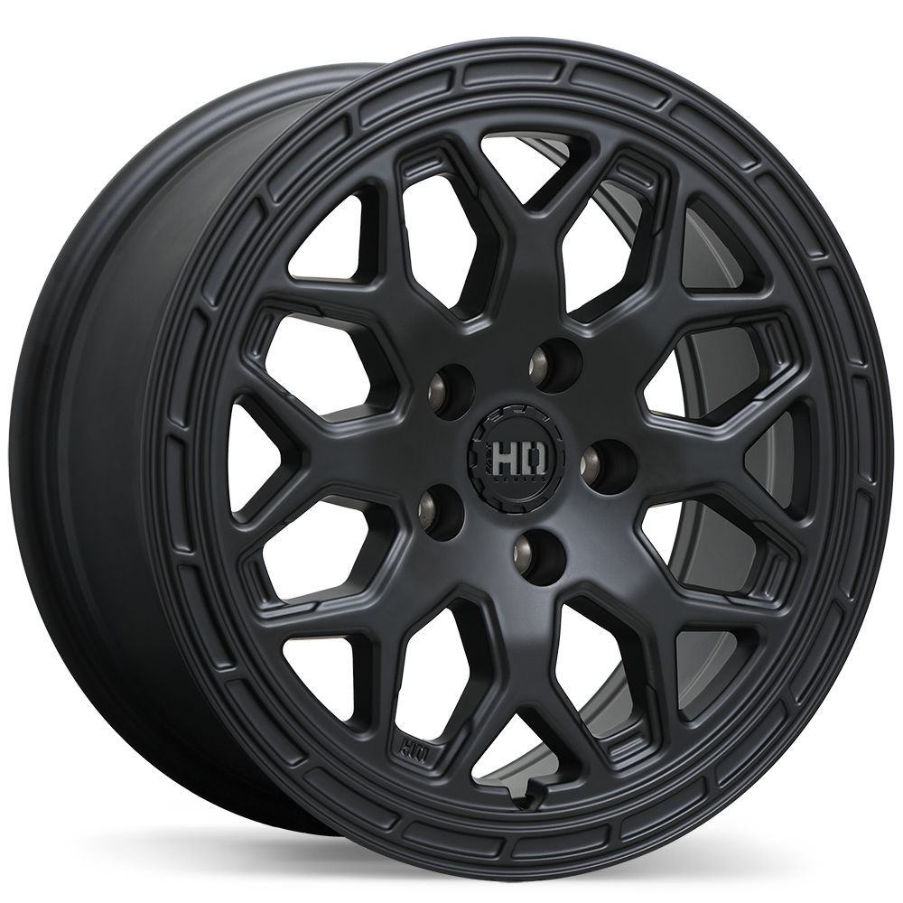 Fast HD Bandit 17x7.5" 5x108 Matte Black