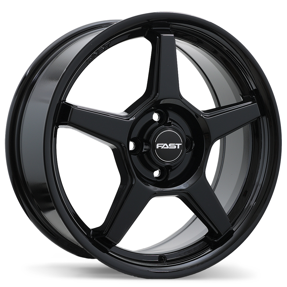 Fast Wheels Flair 17x7.0" 4x100 Gloss Black