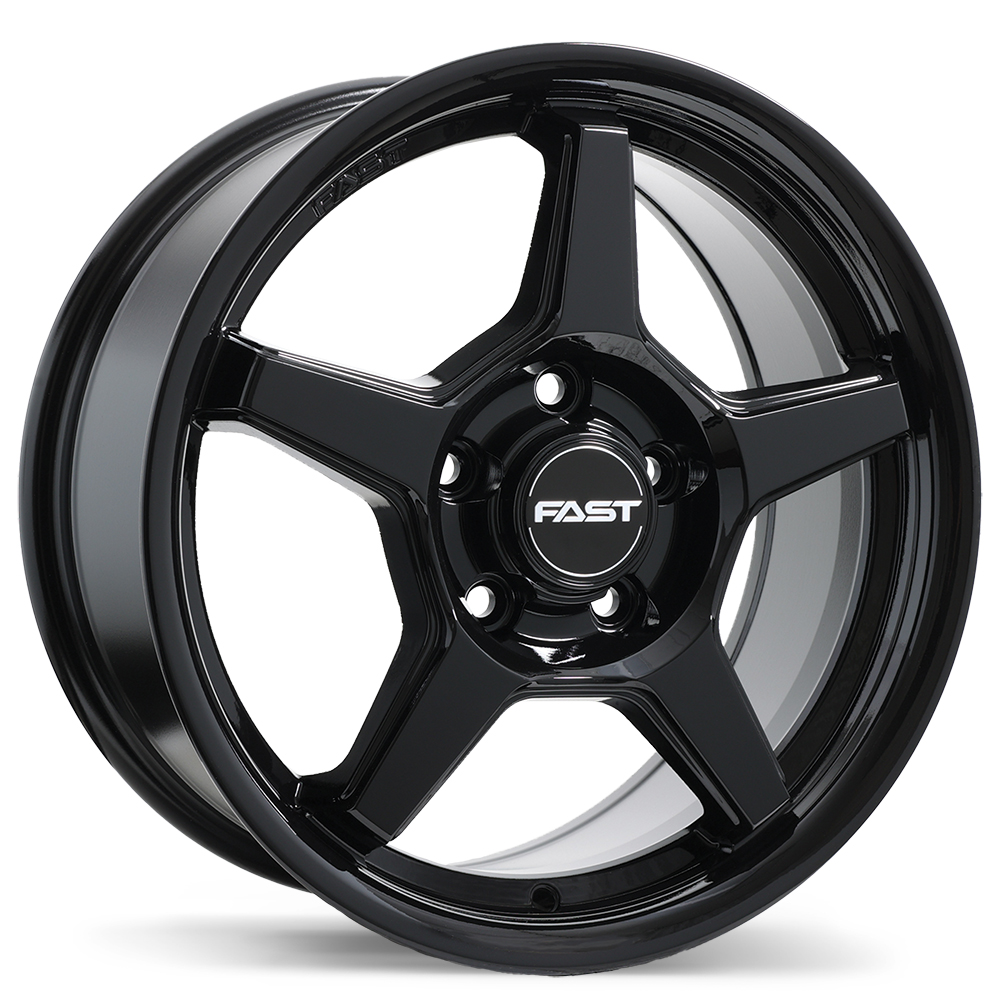 Fast Wheels Flair 16x7.0" 5x114.3 Gloss Black
