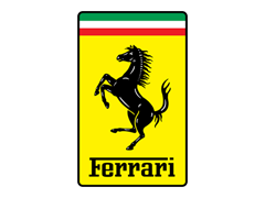 Logo Ferrari - marque de véhicule Italie