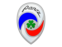 Logo Panoz - marque de véhicule États-Unis