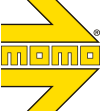 Logo MOMO Wheels, marque de jantes automobiles
